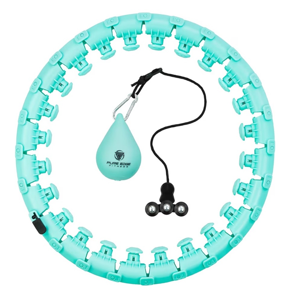 Aqua Blue Weighted Hula Hoop